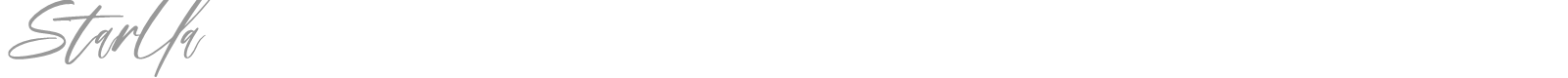 Starlla font preview